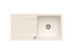 Villeroy & Boch Siluet Einbauspüle 333602KR mit Ablaufgarnitur und Exzenterbetätigung, Crema