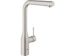 Grohe Essence Küchenarmatur 30270DC0 supersteel, mit herausziehbarer Spülbrause