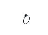 Kludi VELA S Handtuchring 2597839 mattschwarz