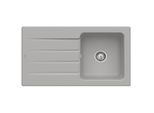 Villeroy & Boch Architectura Einbauspüle 335001KD mit Ablaufgarnitur und Handbetätigung, Fossil