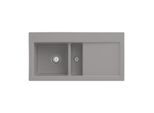 Villeroy und Boch Subway 60 Einbauspüle 677000KD Spülbecken links, 1000 x 510 mm, fossil CeramicPlus