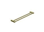 Kludi VELA R Doppel-Badetuchhalter 58988N0 Länge = 600MM Brushed Gold