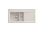 Villeroy und Boch Subway 60 Einbauspüle 677000KR Spülbecken links, 1000 x 510 mm, crema CeramicPlus