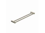 Kludi VELA R Doppel-Badetuchhalter 58988N5 600 mm, Stainless Brushed Nickel PVD