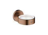 Grohe Essentials Halter 40369DL1 warm sunset gebürstet, für Seifenschale/-spender