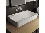 Ideal Standard Conca Waschtisch T3831MA ohne Hahnloch und Überlauf, geschliffen, 800 x 450 x 145 mm, weiß Ideal Plus