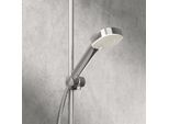 Hansa HANSABASICJET Style Handbrause 44620500 3-strahlig, Ø 96 mm, 18/9 l/min, Anti-Kalk-Technik, chrom