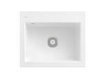 Villeroy und Boch Subway 60 S Einbauspüle 330900R1 Spülbecken, 600 x 510 mm, weiß alpin CeramicPlus