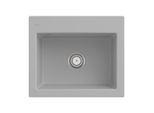 Villeroy und Boch Subway 60 S Einbauspüle 330900SM Spülbecken, 600 x 510 mm, steam CeramicPlus