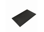 Kludi TERRA Duschwanne 09DW0539 90 x 160 x 3 cm, Abflussabdeckung inkl. Mattschwarz