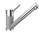 Blanco Antas-s Küchenarmatur 516765 Niederdruck, SILGRANIT-Look alumetallic/chrom