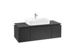 Villeroy & Boch Legato Waschtischunterschrank B75700PD 120x38x50cm, Black Matt Lacquer