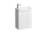LAUFEN Pro s Waschtisch-Unterschrank H4830010954751 47x58x27,5cm, weiß glänzend, Seitenablage rechts