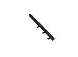 Hewi Waschtischprofil 950.13.0008DX mit drei Haken, 25x480mm, weiß tiefmatt