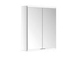 Keuco Royal Modular 2.0 Spiegelschrank 800211060100000 600 x 700 x 160 mm, ohne Steckdose, Wandvorbau, 2-türig