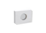 Hewi Hygienebeutel-Spender 800.06.7509936 Grundkörper reinweiß, Ring koralle, 143x103x27mm