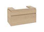 Villeroy & Boch Legato Waschtischunterschrank B69500VJ 100x55x50cm, Nordic Oak