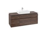 Villeroy & Boch Legato Waschtischunterschrank B76000VH 140x55x50cm, Arizona Oak