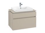Villeroy & Boch Legato Waschtischunterschrank B67900VK 80x55x50cm, Soft Grey