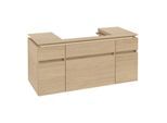Villeroy & Boch Legato Waschtischunterschrank B69700VJ 120x55x50cm, Nordic Oak