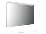Emco Mi 200+ LED-Lichtspiegel 102130010000300 1300 x 1000 mm, mit Acryl-Lichtsegel
