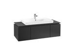 Villeroy & Boch Legato Waschtischunterschrank B69600PD 120x38x50cm, Black Matt Lacquer