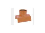 Airfit Klebeabzweig 130110KA DN 125 x 110 x 90°, PVC-U