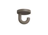 Hewi 477 Unterkopf-Haken 477.90B01584 50 mm, matt, umbra