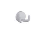 Hewi 477 Doppelhaken 477.90B02597 43,5 mm, matt, lichtgrau
