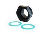 Wilo Gewindepassstück 110786891 R 1, DN 25 x 1 1/2" x 1 1/2" AG x 30, GG
