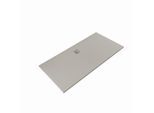 Kludi TERRA Duschwanne 08DW20O2 80 x 170 x 3 cm, Abflussabd. inkl. Matt Light Dove