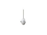 Hewi 477 Toilettenbürstengarnitur 477.20B1000595 141x470x140mm, Oberteil matt weiß, Wandmontage, matt, felsgrau