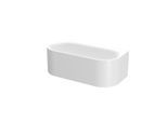 Bette BetteLux Oval Silhouette Badewanne 3415-004CWVVS edelweiß, 170x80x45cm, freistehend