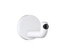 Hewi 477 Wandhaken 477.90B03598 105mm, Türpuffer schwarz, matt, signalweiß