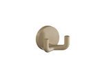 Hewi 477 Doppelhaken 477.90B02586 43,5 mm, matt, sand