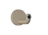 Hewi 477 Wandhaken 477.90B03586 105mm, Türpuffer schwarz, matt, sand