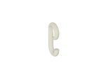 Hewi 477 Haken 477.30B01099 92x45mm, zum Aufschieben, matt, reinweiß