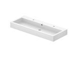 Duravit Vero Waschtisch 0454120026 120x47cm, weiss, geschliffen, 2 Hahnlöcher