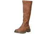 Stiefel ANDREA CONTI "Andrea Conti Stiefel Lederimitat", Damen, Gr. 38, brandy, Lederimitat, Schuhe Stiefel