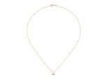 Kette mit Anhänger JOBO "Stern", gelb (gelbgold 375), Halsketten, Damen, Gelbgold 375, L: 42, 375 Gold 42 cm