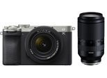 Sony Alpha ILCE-7C II silber + 28-60mm + Tamron 70-180mm f2,8 - abzgl. 100,00€ Winter Cashback