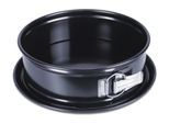 Backform STÄDTER "Emaille mit Flachboden", schwarz, Ø:24cm, Küchenformen, Backform