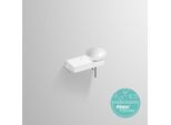 Alape Piccolo Novo 2 Waschplatz WP.PN2 5257000000, Weiß