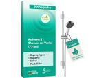 hansgrohe Activera Select S Duschset 28048000 2 Strahlarten wassersparend mit Duschstange Varia, Ø 95mm, Ausführung 72, chrom