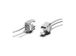 Houben Fassung GU5,3 Ker,bg,Schr.M3,140mm 106457)