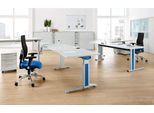 Schäfer Shop Pure Verkürzter Tischfuß PLANOVA BASIC, weißalu