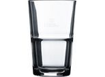 Stapelbares Glas-Set, 6er Set, gehärtetes Glas, zeitloses Design – platzsparend, robust für jeden Einsatz