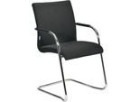Freischwinger SSI Project SC8306, mit Armlehnen, gepolstert, stapelbar