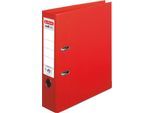 herlitz Ordner maX.file protect plus, DIN A4, Rückenbreite 80 mm, rot