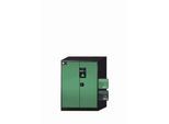 Chemikalienschrank asecos CS-CLASSIC, Flügeltüren, Front Resedagrün, B 810 x T 520 x H 1105 mm